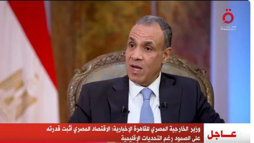 وزير الخارجية: مصر لا تتآمر على أحد وعلاقتنا بالدول تتسم بالشرف والأخلاق
 | يلا شوت